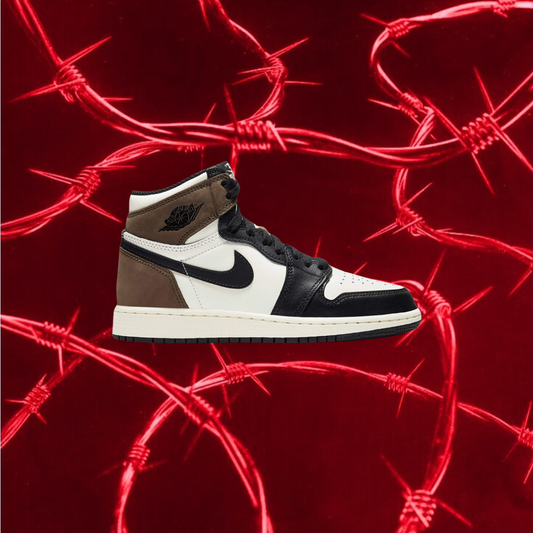 Nike Jordan 1s Black & Brown high